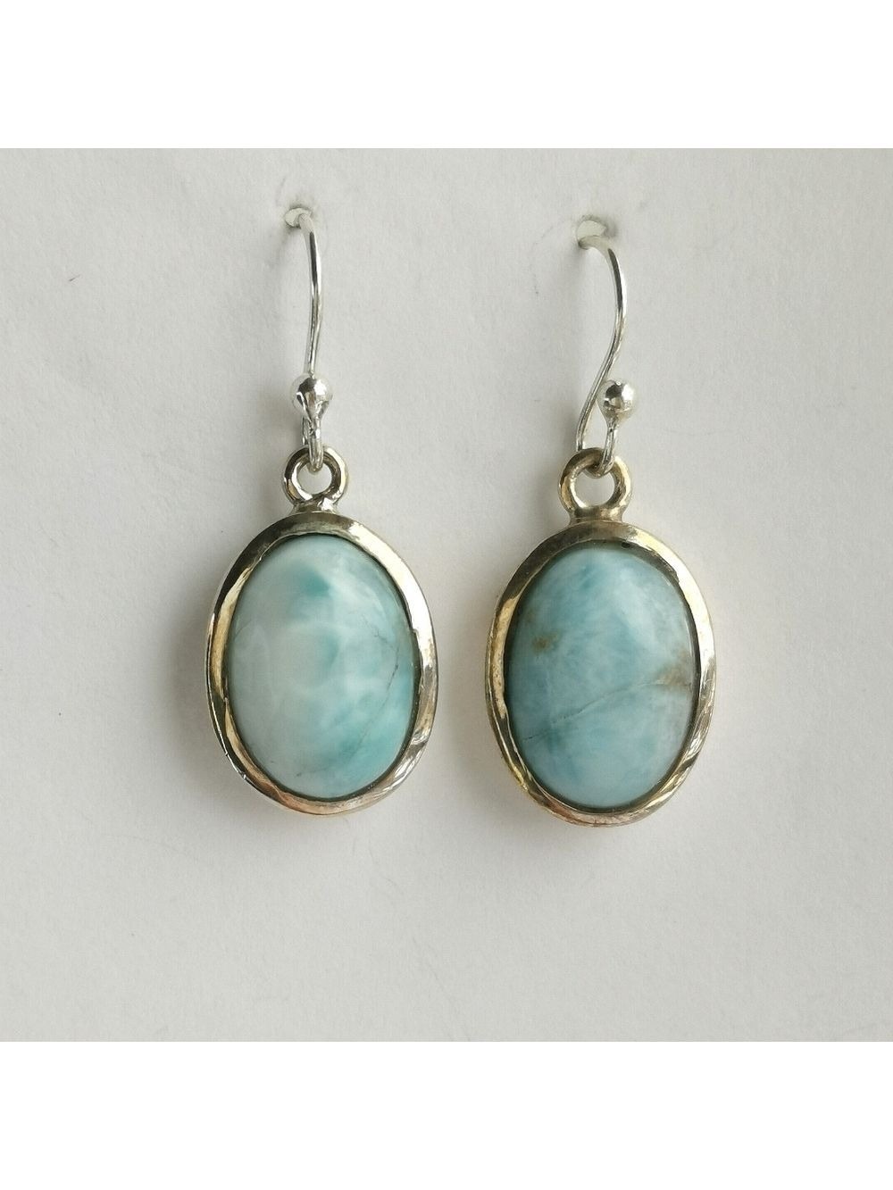 Larimar earrings in Sterling Silver 🆕
